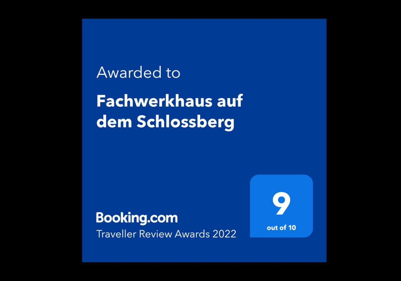 Fachwerkhaus Auf Dem Schlossberg Quedlinburg Dış mekan fotoğraf