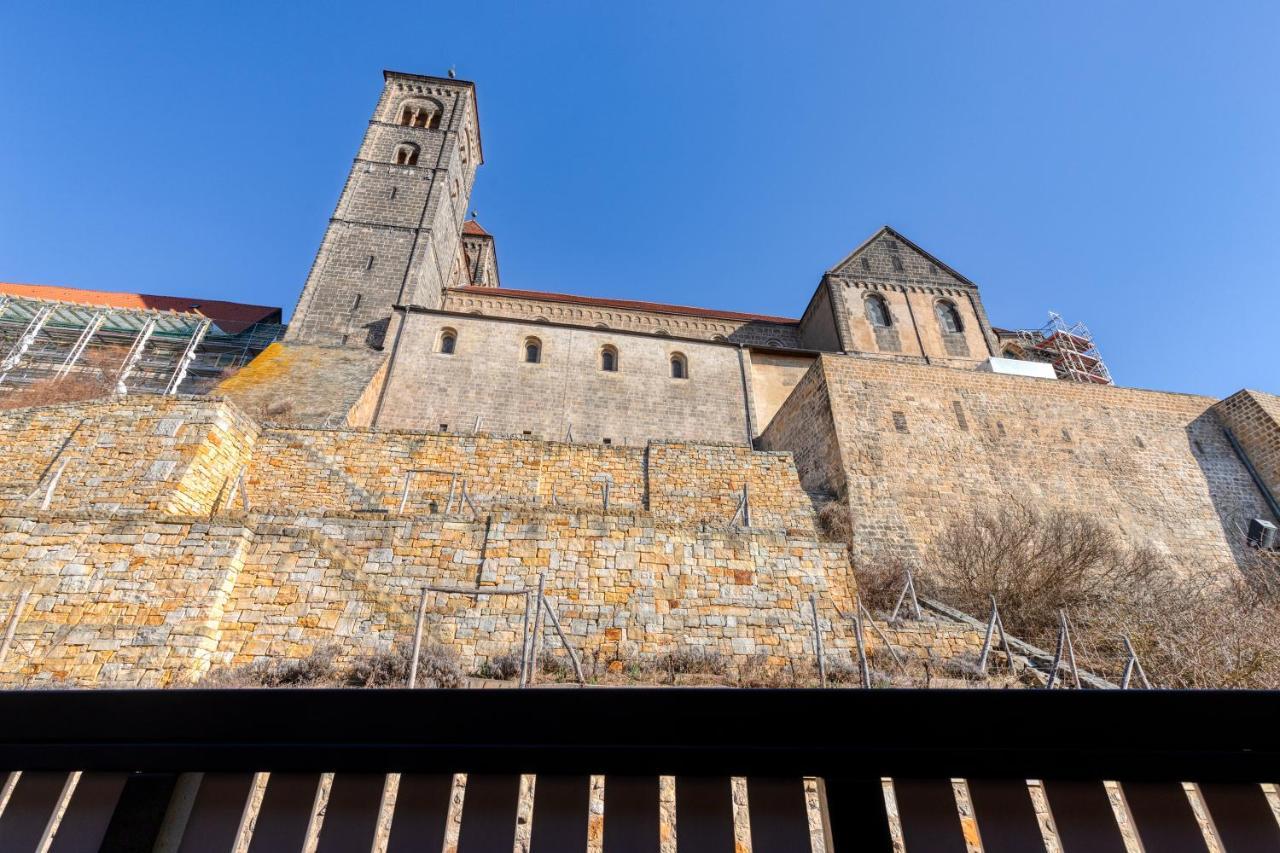 Fachwerkhaus Auf Dem Schlossberg Quedlinburg Dış mekan fotoğraf